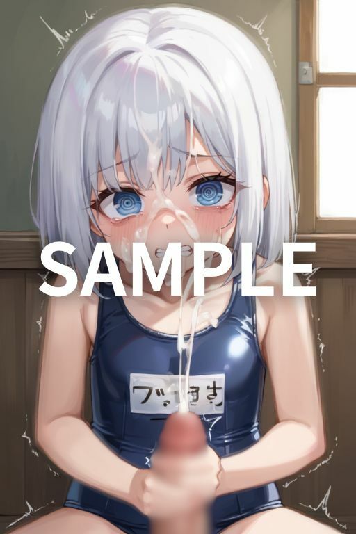 女子校生はスク水でも犯●れ続ける - サンプル画像 2