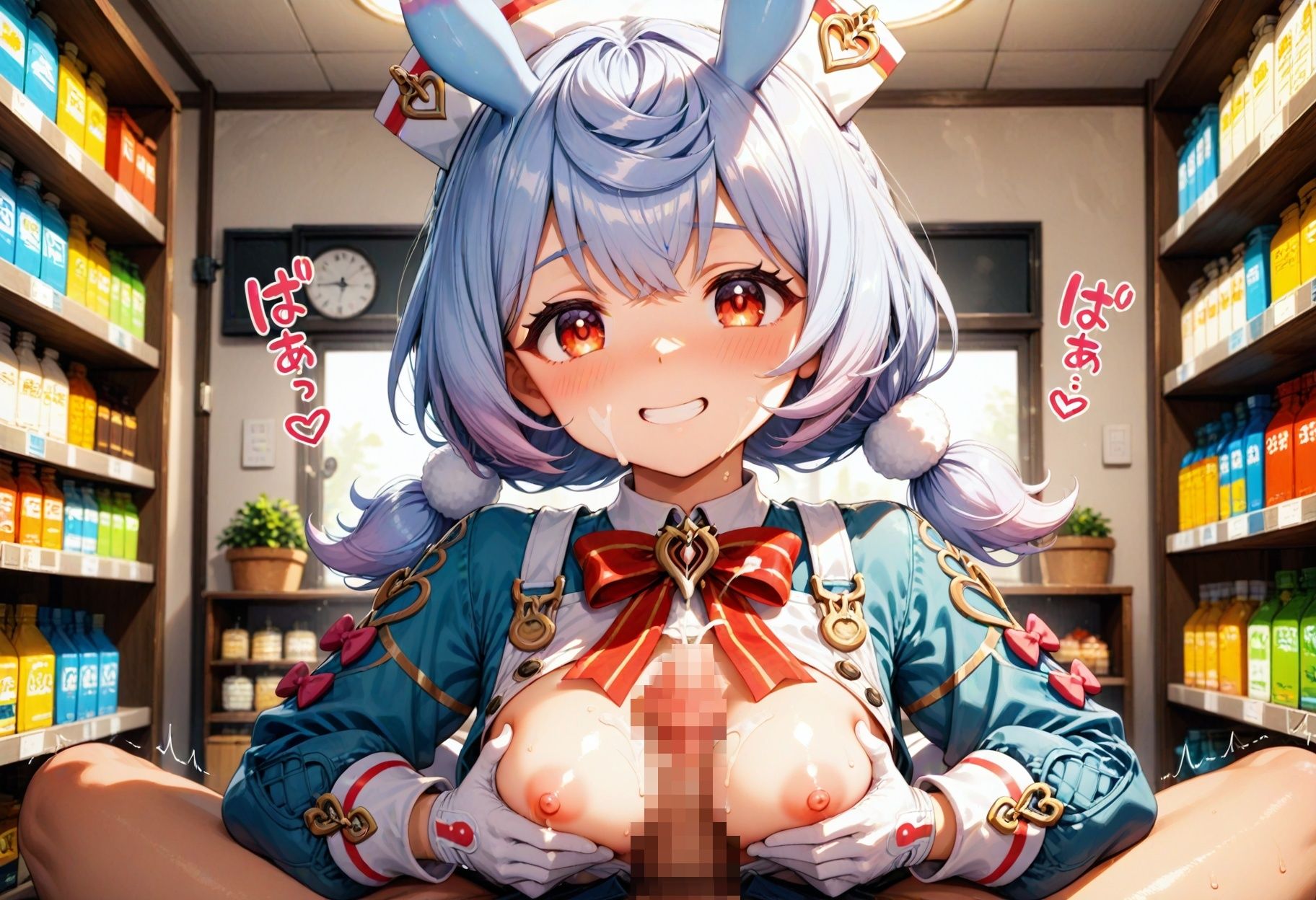 【FANZA限定】孕神-HARAGAMI IMPACT-  搾精ビッチ倶楽部 - サンプル画像 5