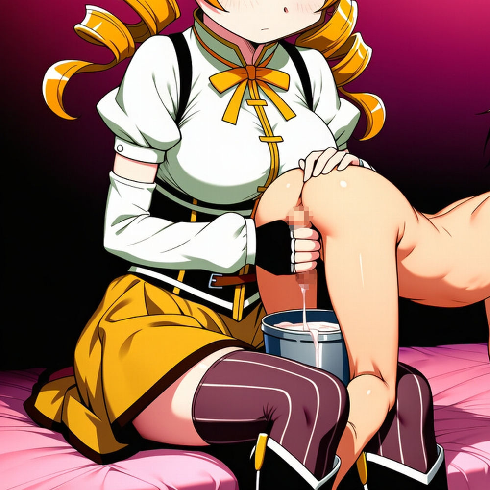 乳搾り手コキとバケツ6 - サンプル画像 1