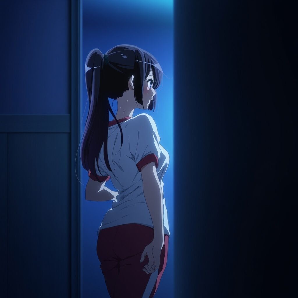 【響◯！ユーフォニアム】久美子に内緒で（麗◯の秘め事） - サンプル画像 1