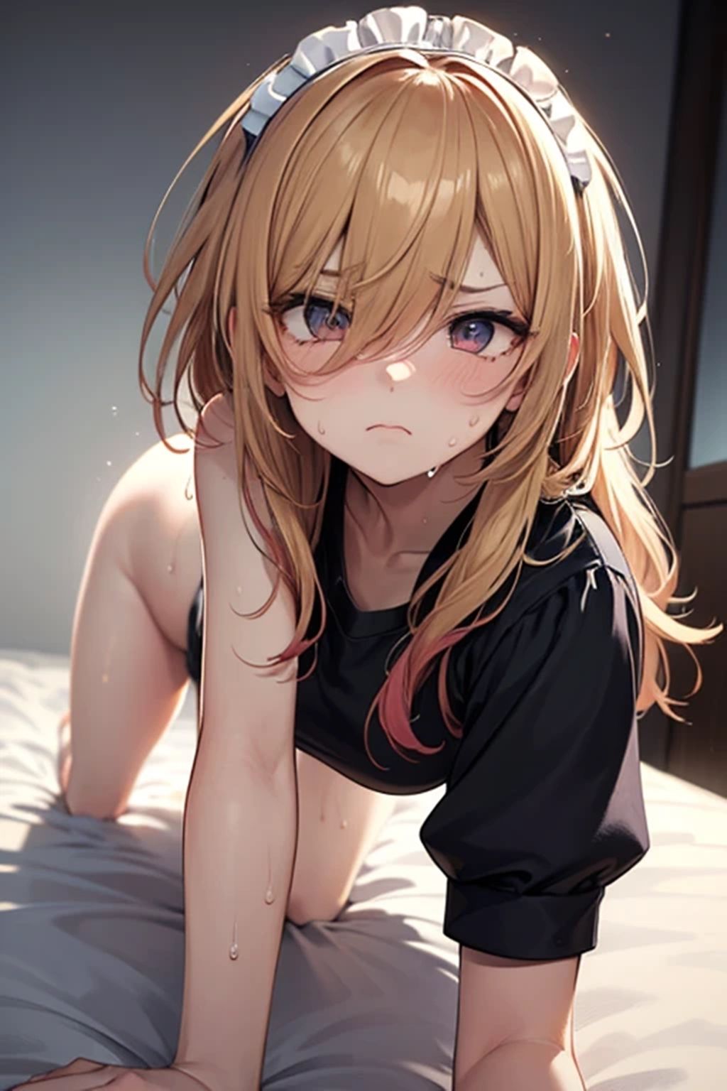 メイドに嫌な顔されながらご奉仕（S〇X）させる - サンプル画像 4