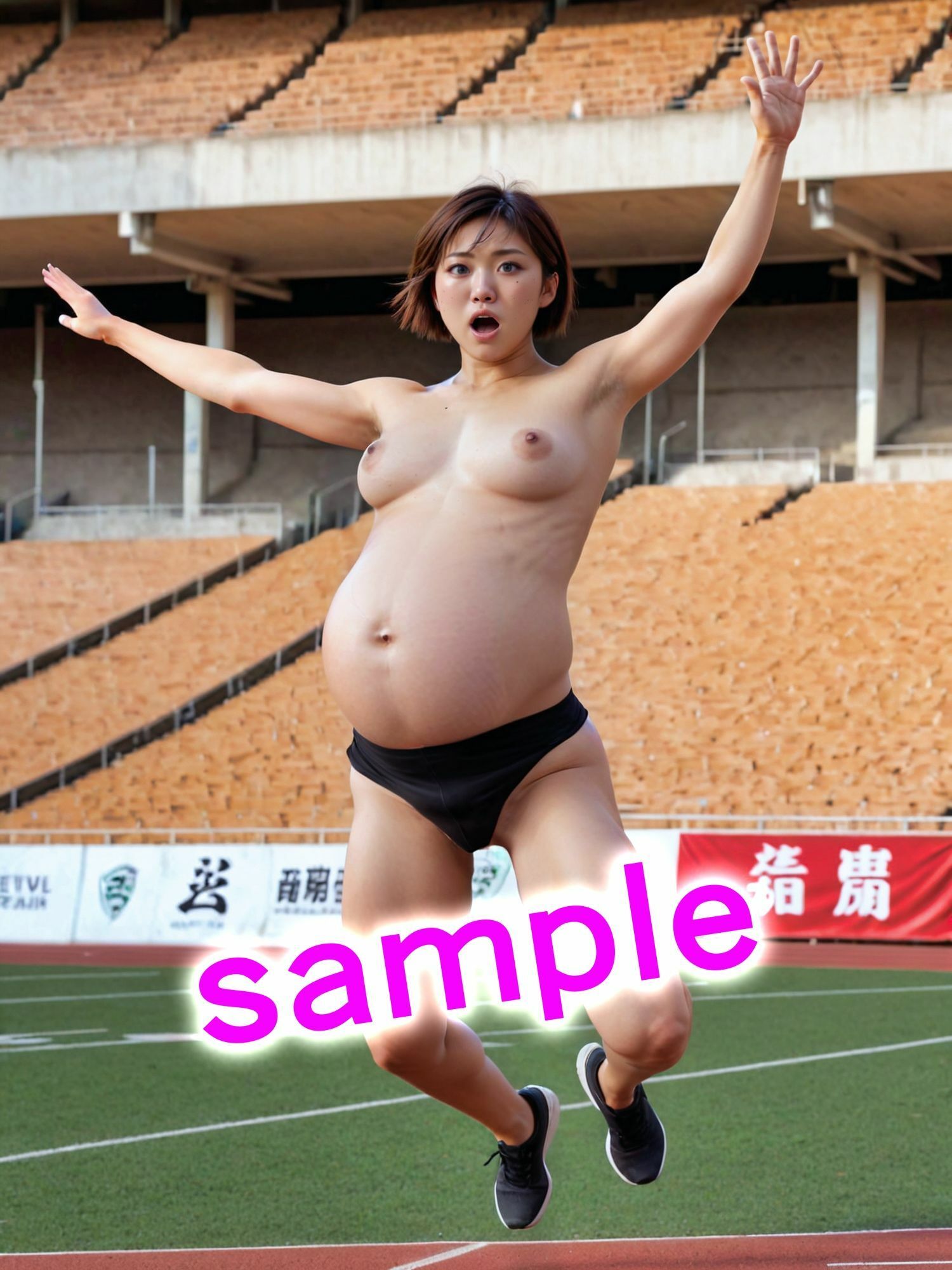 【妊婦 ＆ ロケット乳】 FTR作品集2 - サンプル画像 3