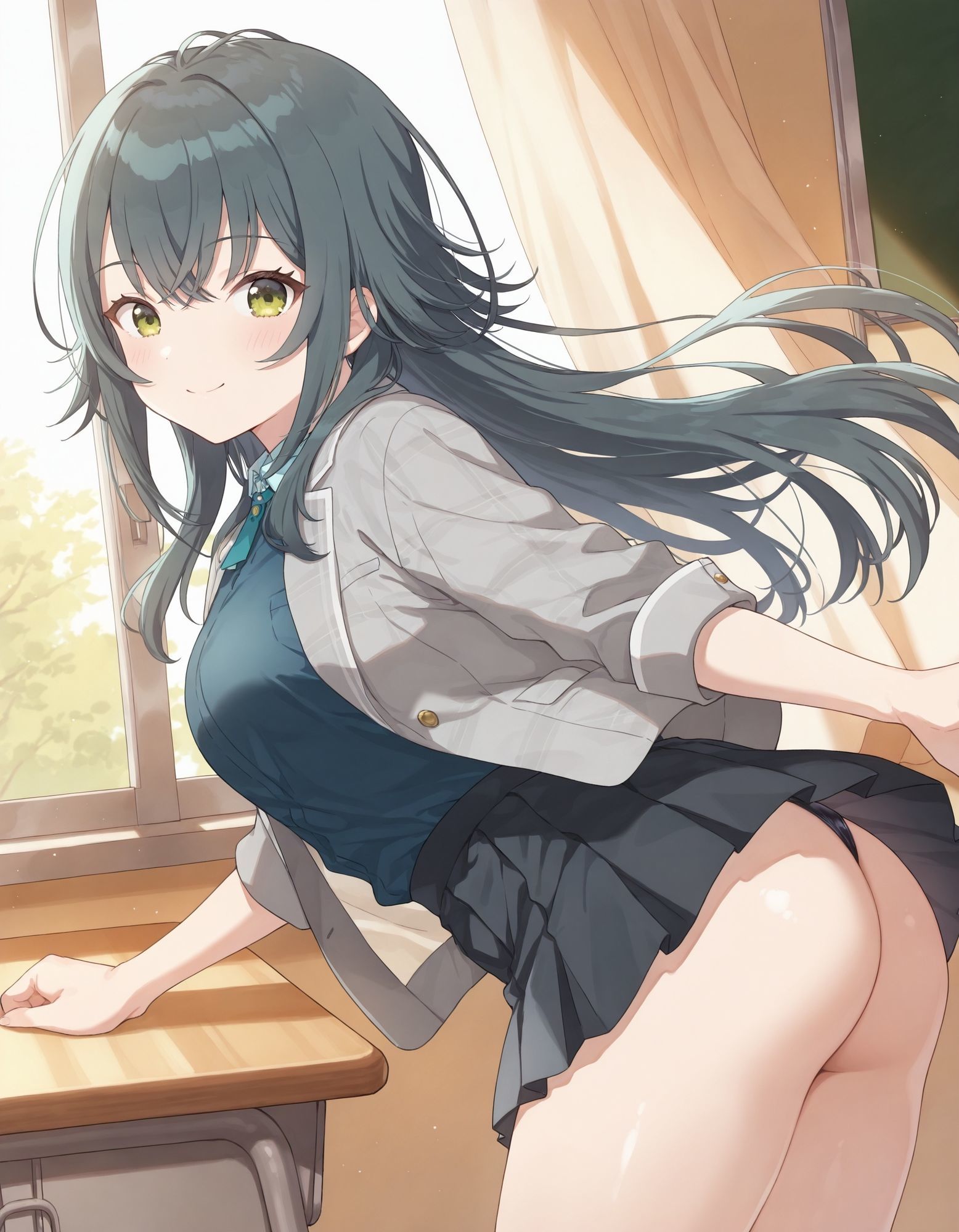 月〇手毬のパンチラ〜制服編〜 - サンプル画像 5