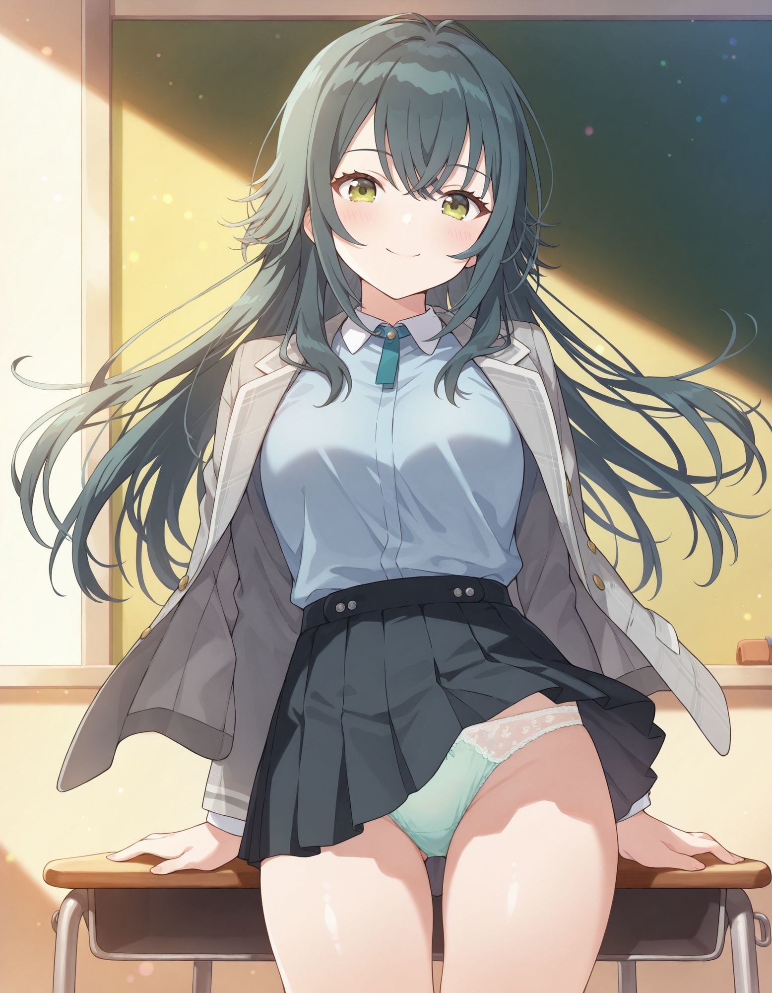 月〇手毬のパンチラ〜制服編〜 - サンプル画像 6