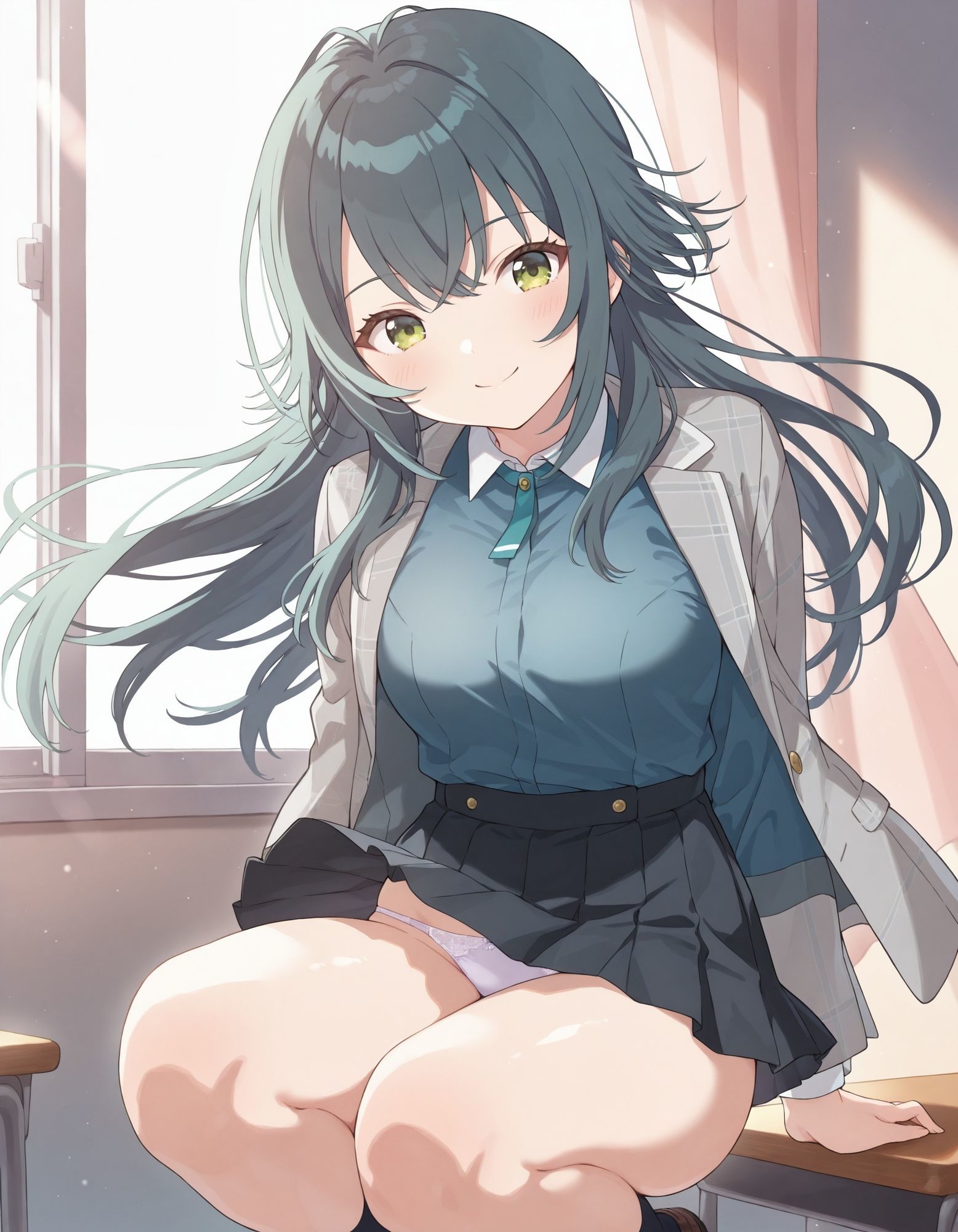 月〇手毬のパンチラ〜制服編〜 - サンプル画像 7