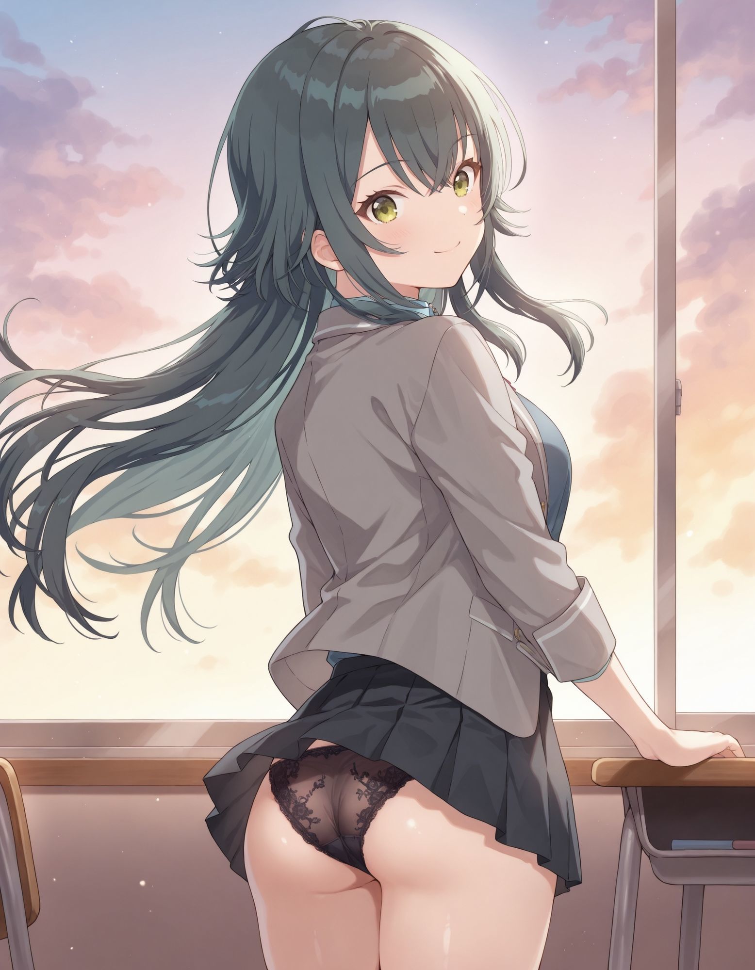 月〇手毬のパンチラ〜制服編〜 - サンプル画像 8