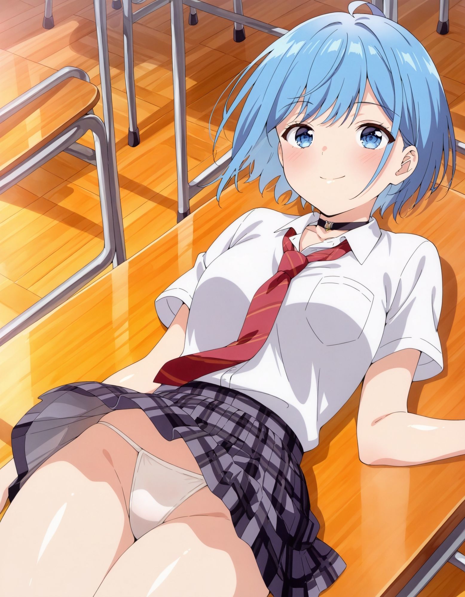 犬〇日葵のパンチラ〜制服編〜 - サンプル画像 1