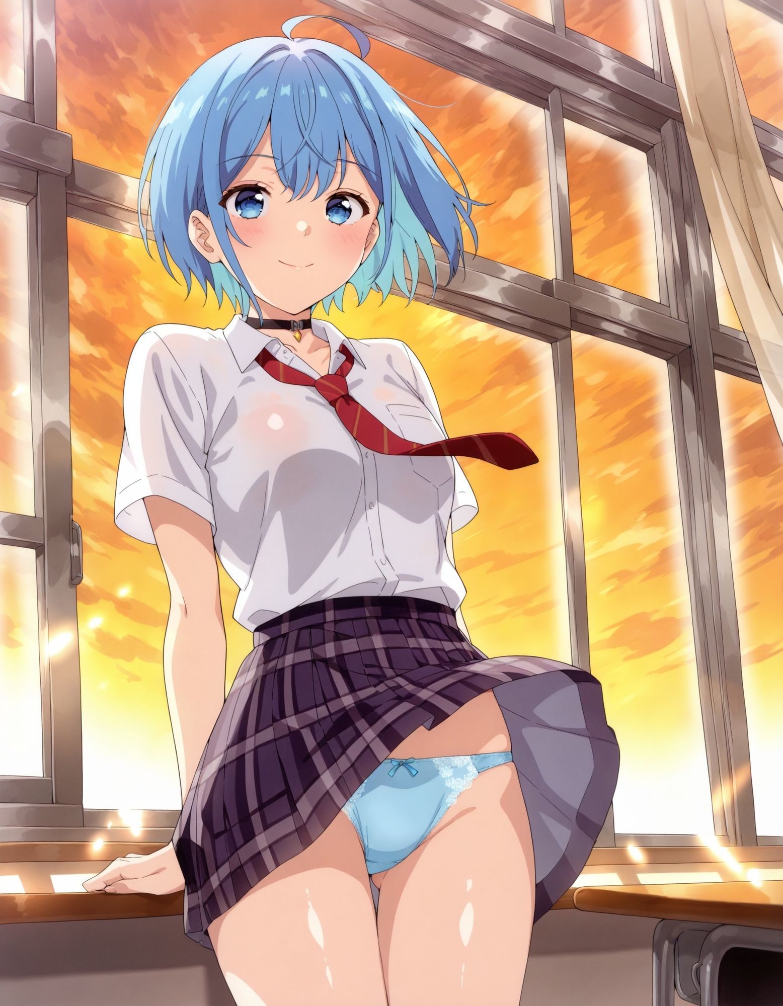 犬〇日葵のパンチラ〜制服編〜 - サンプル画像 2