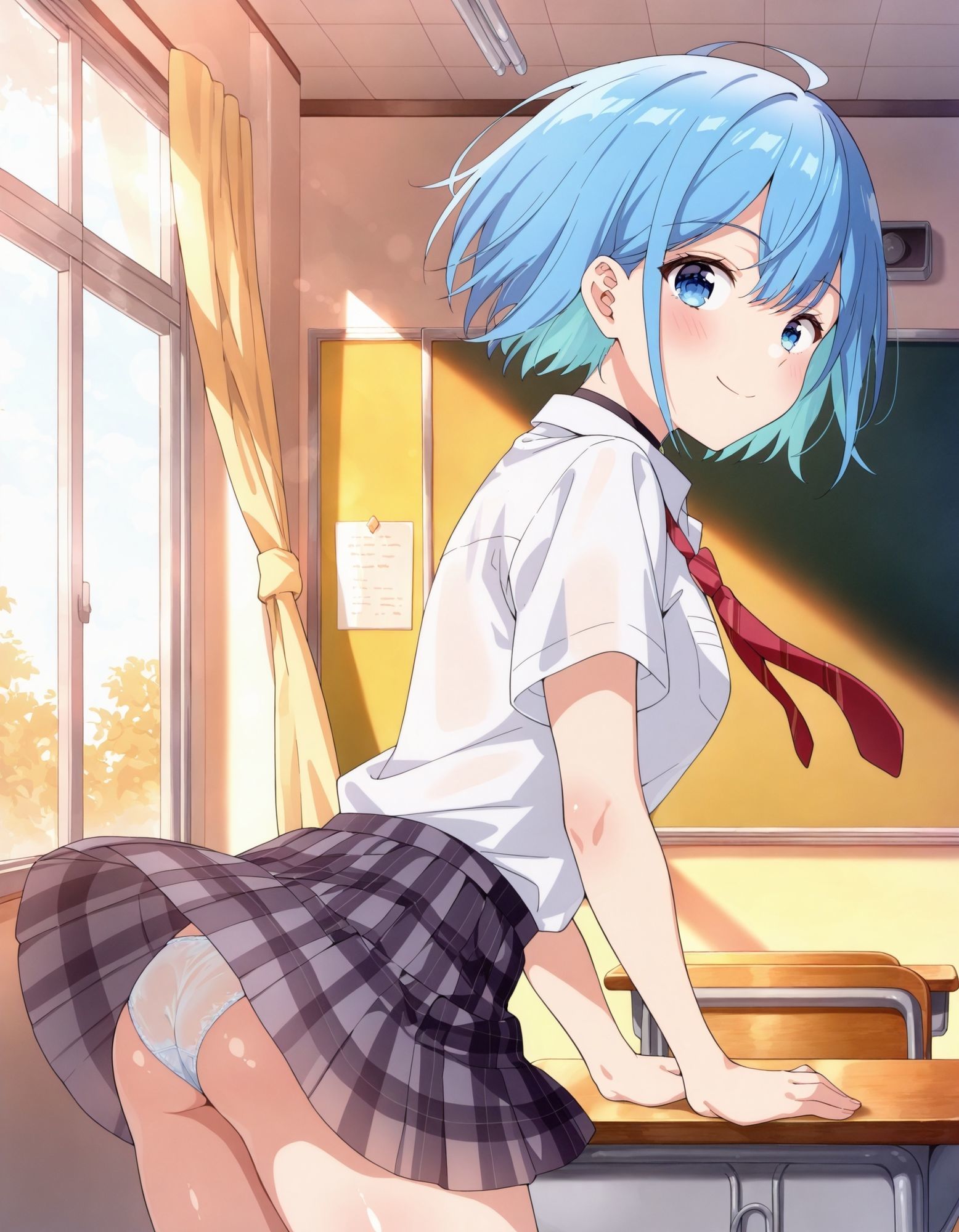 犬〇日葵のパンチラ〜制服編〜 - サンプル画像 4