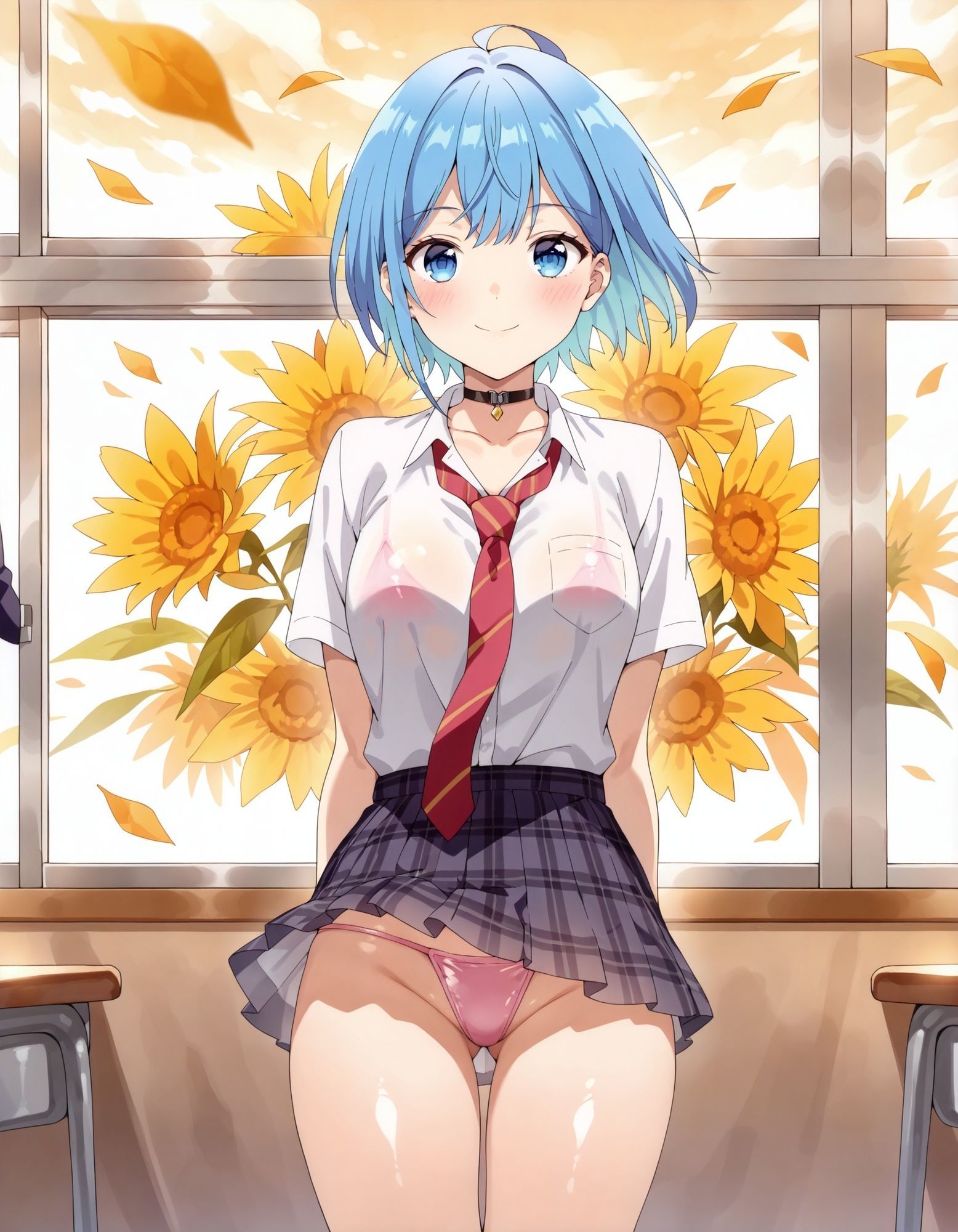 犬〇日葵のパンチラ〜制服編〜 - サンプル画像 5