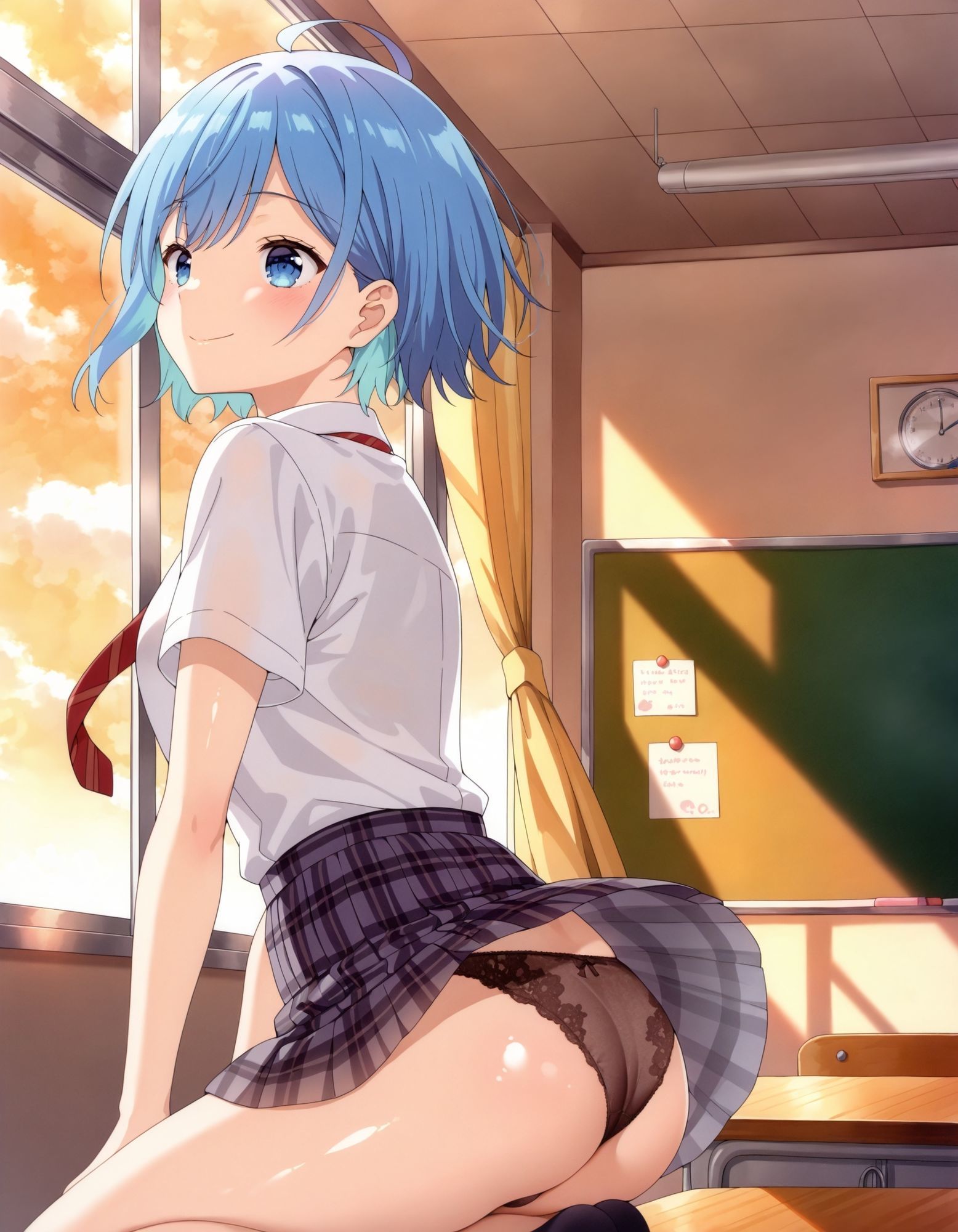 犬〇日葵のパンチラ〜制服編〜 - サンプル画像 6