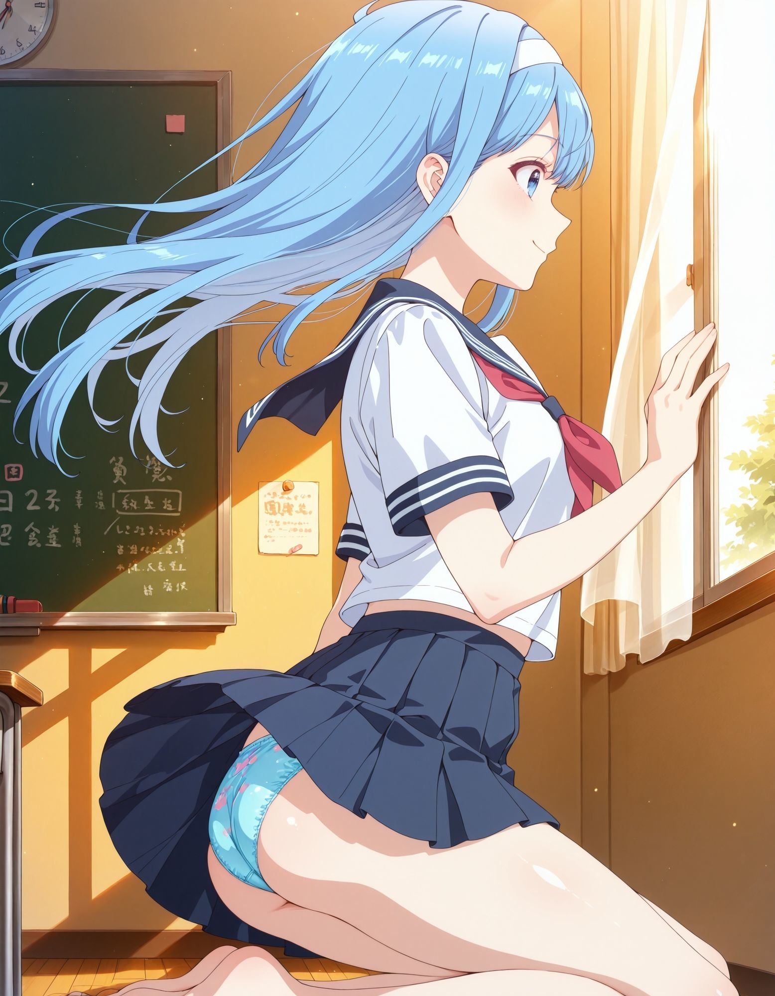 犬〇日葵のパンチラ〜セーラー編〜 - サンプル画像 5