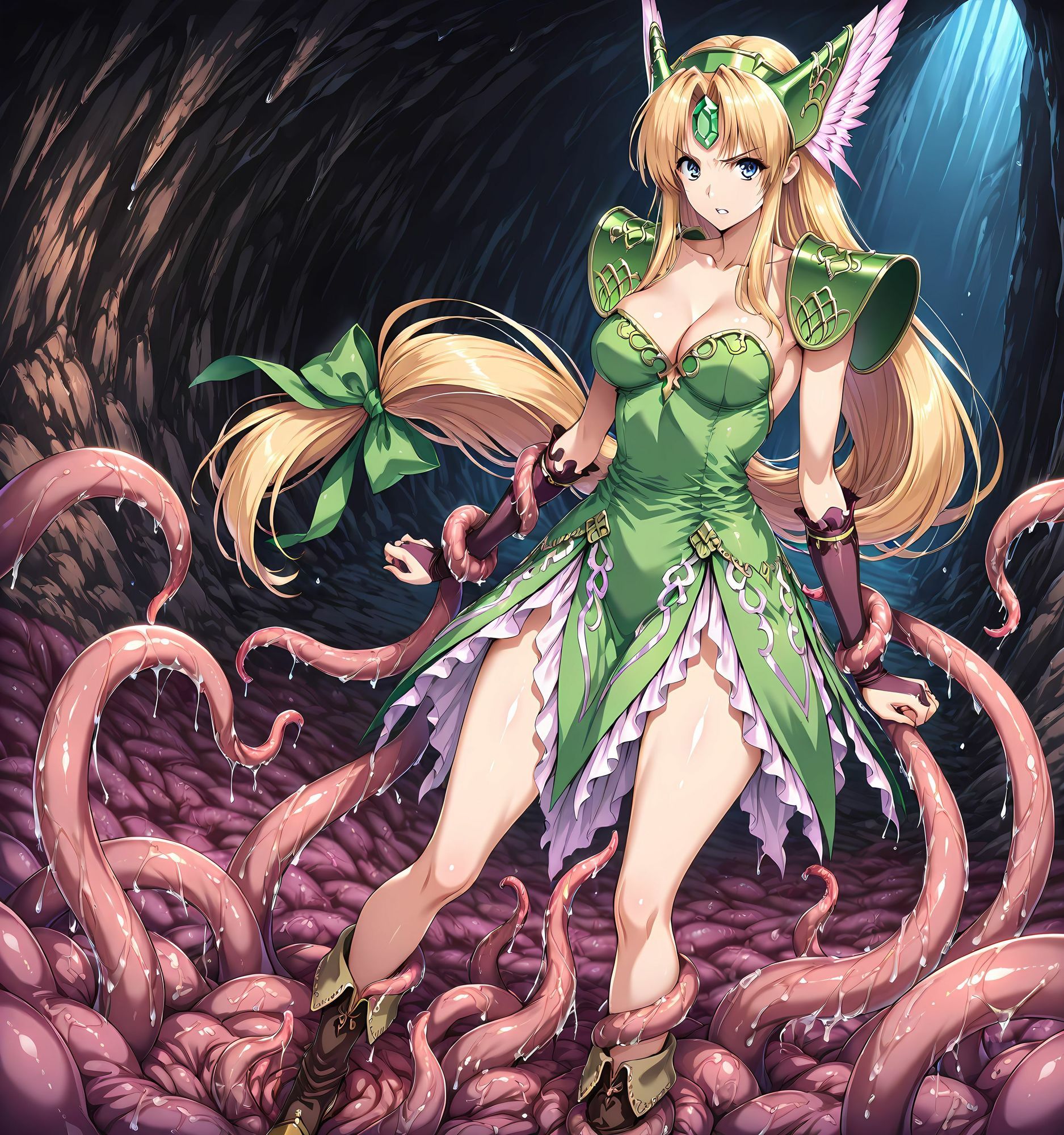 リース洗脳丸呑み悪堕ち〜淫魔化搾精〜 - サンプル画像 3