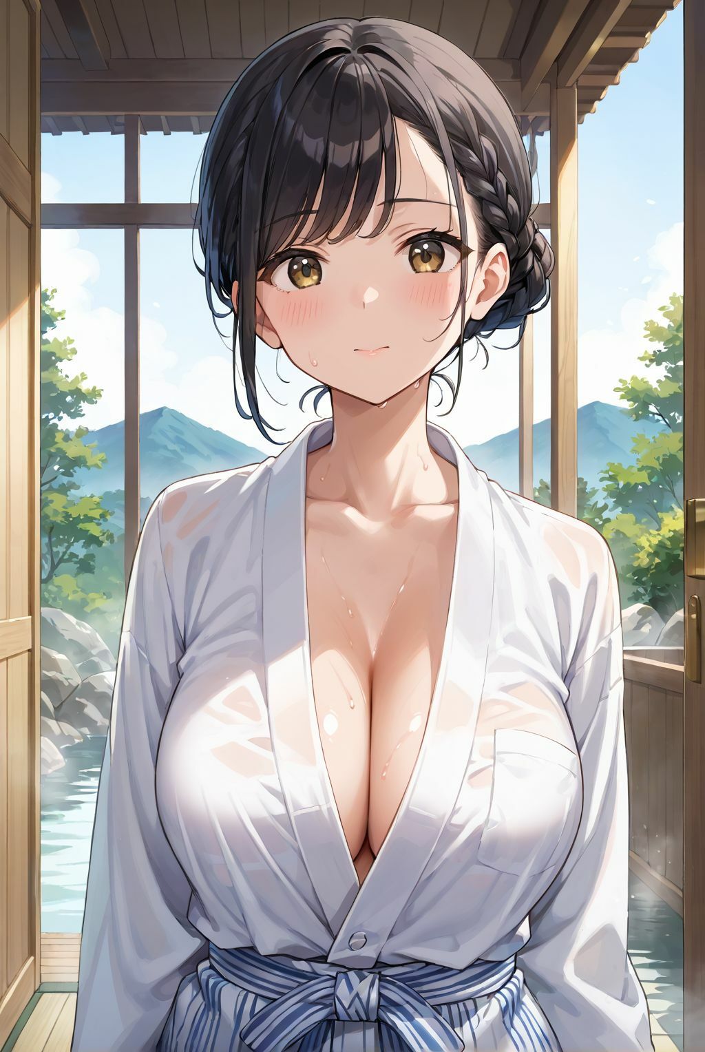 誰にも見せない彼女の顔、一泊二日で壊れるカラダ - サンプル画像 1