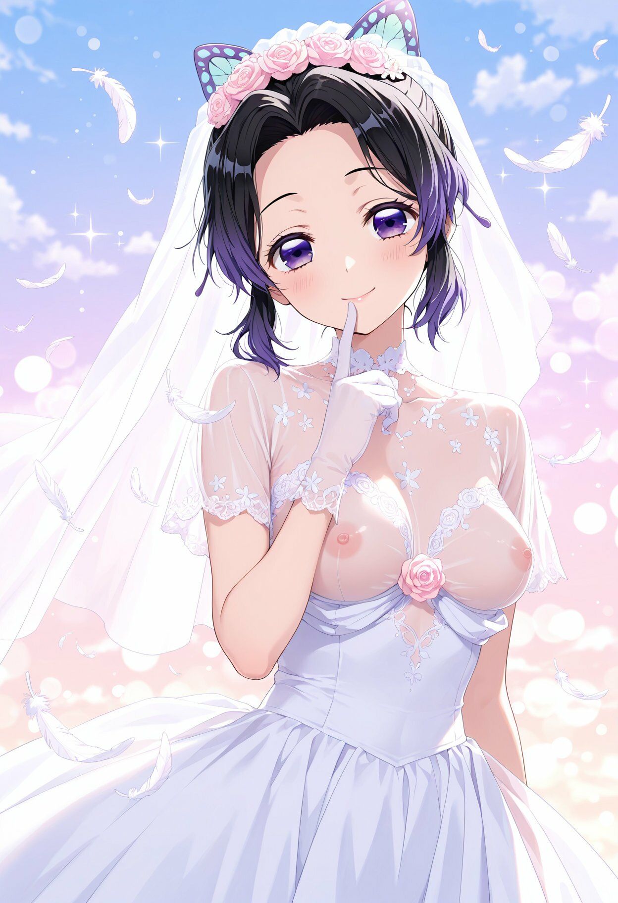 【鬼◯の刃】夢色ウェディング - しのぶ・蜜璃・カナヲの祝福 - - サンプル画像 4