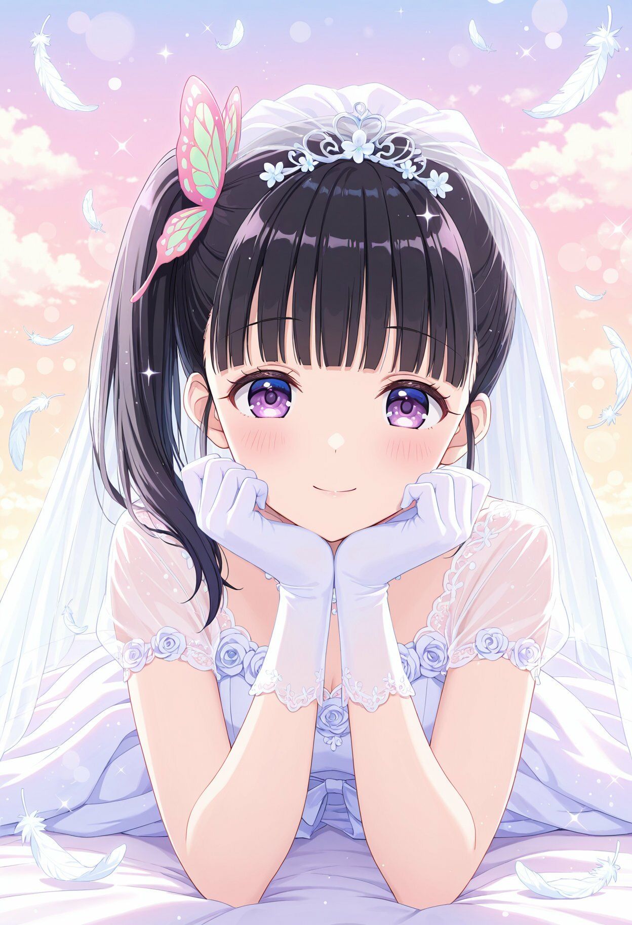 【鬼◯の刃】夢色ウェディング - しのぶ・蜜璃・カナヲの祝福 - - サンプル画像 9