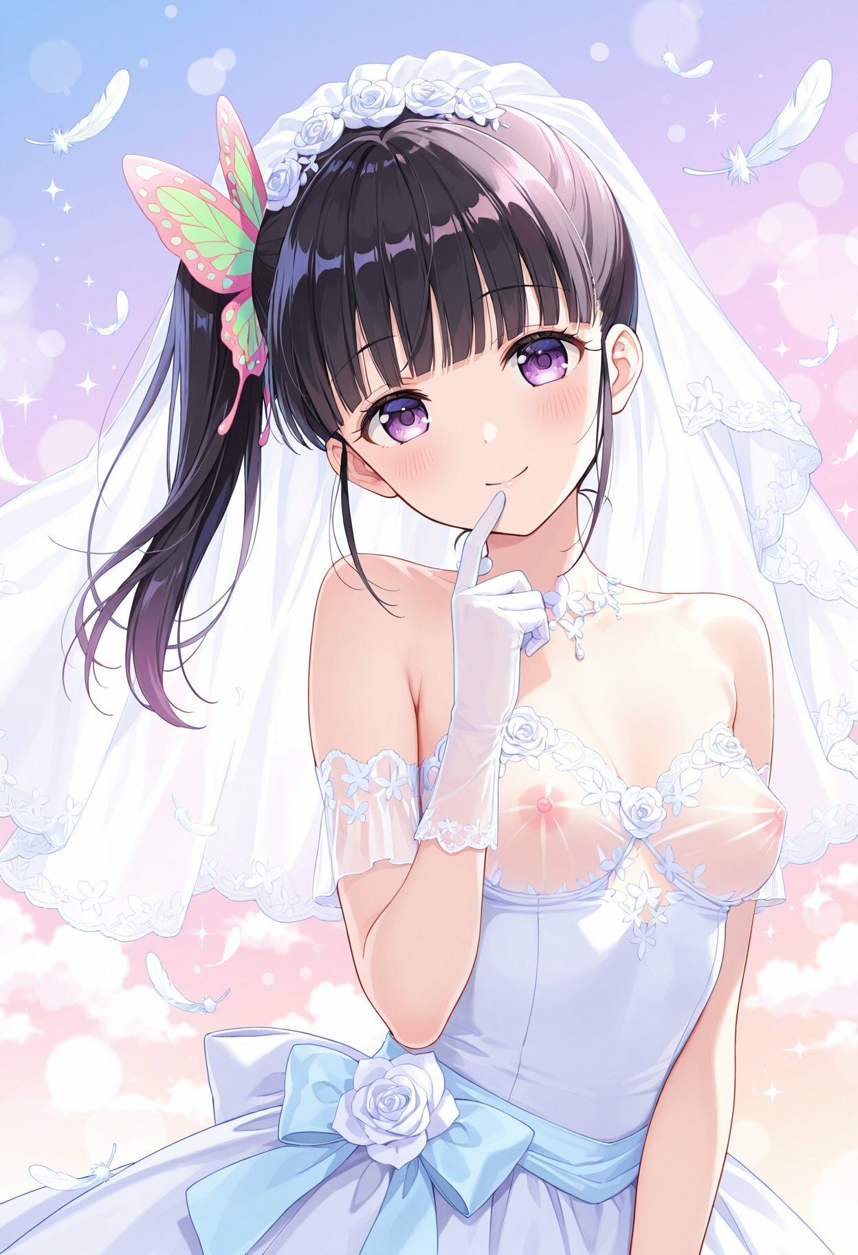 【鬼◯の刃】夢色ウェディング - しのぶ・蜜璃・カナヲの祝福 - - サンプル画像 10