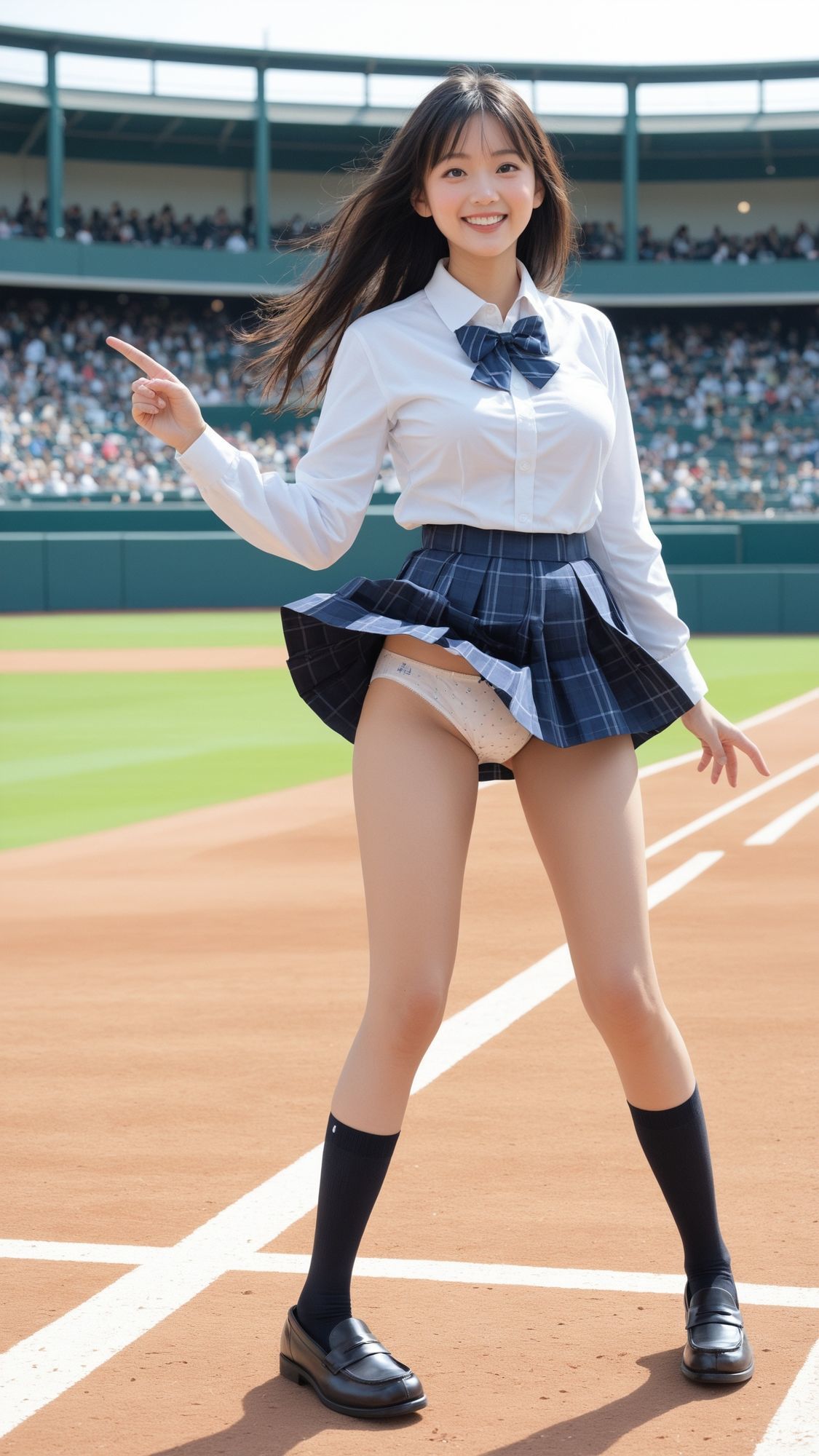 【動画】野球部 女子マネージャー  〜代表25校女子マネ パンチラ 開会式編〜 - サンプル画像 8