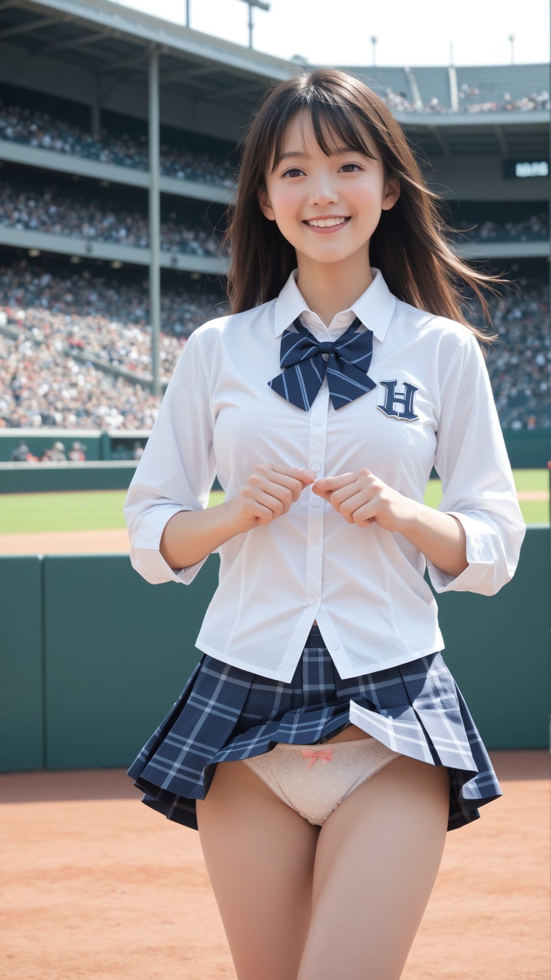 【動画】野球部 女子マネージャー  〜代表25校女子マネ パンチラ 開会式編〜 - サンプル画像 9