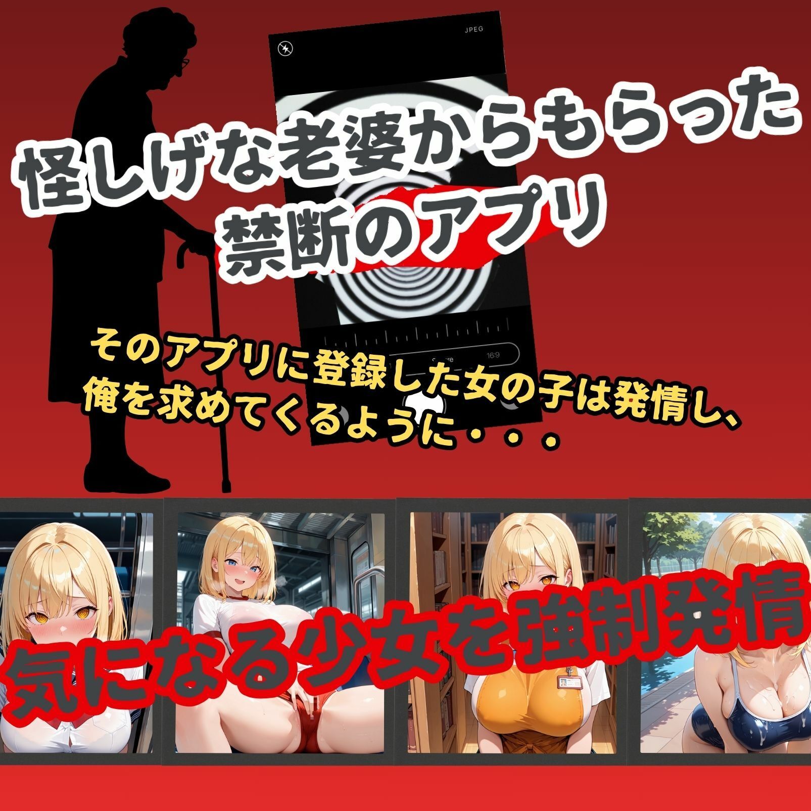 女子校生催●即堕ち〜錦織りこ編〜 - サンプル画像 1