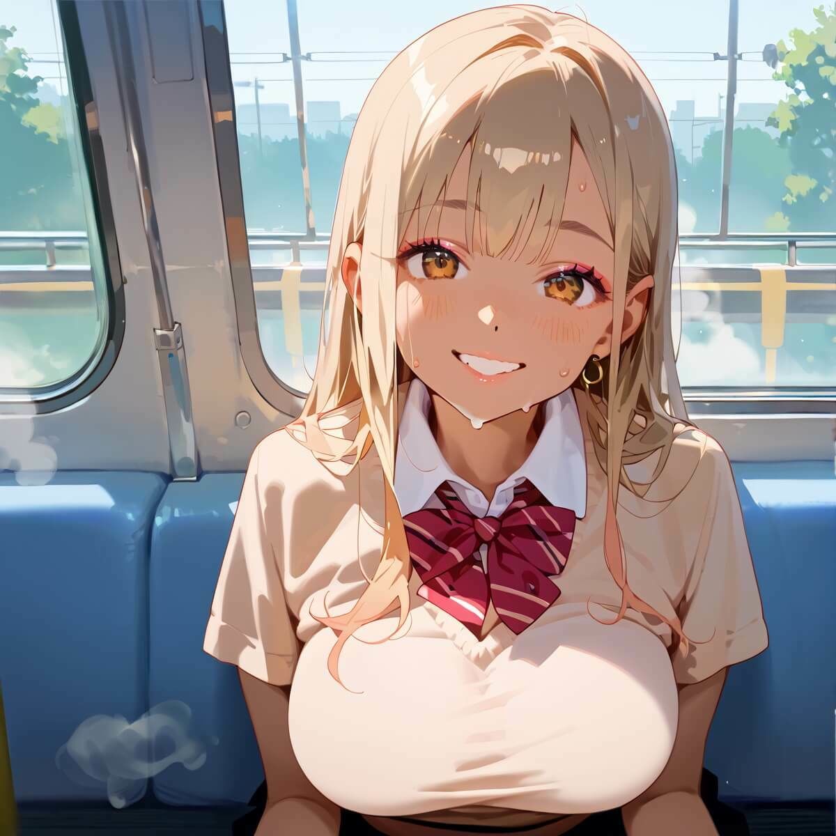 ギャルだらけの最強！満員電車！5・190枚 - サンプル画像 10