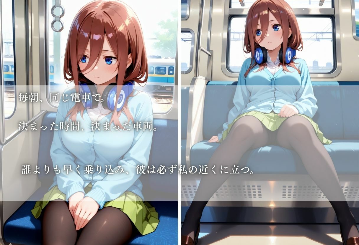 電車痴●され、妊娠した件〜中野三玖編〜 - サンプル画像 1