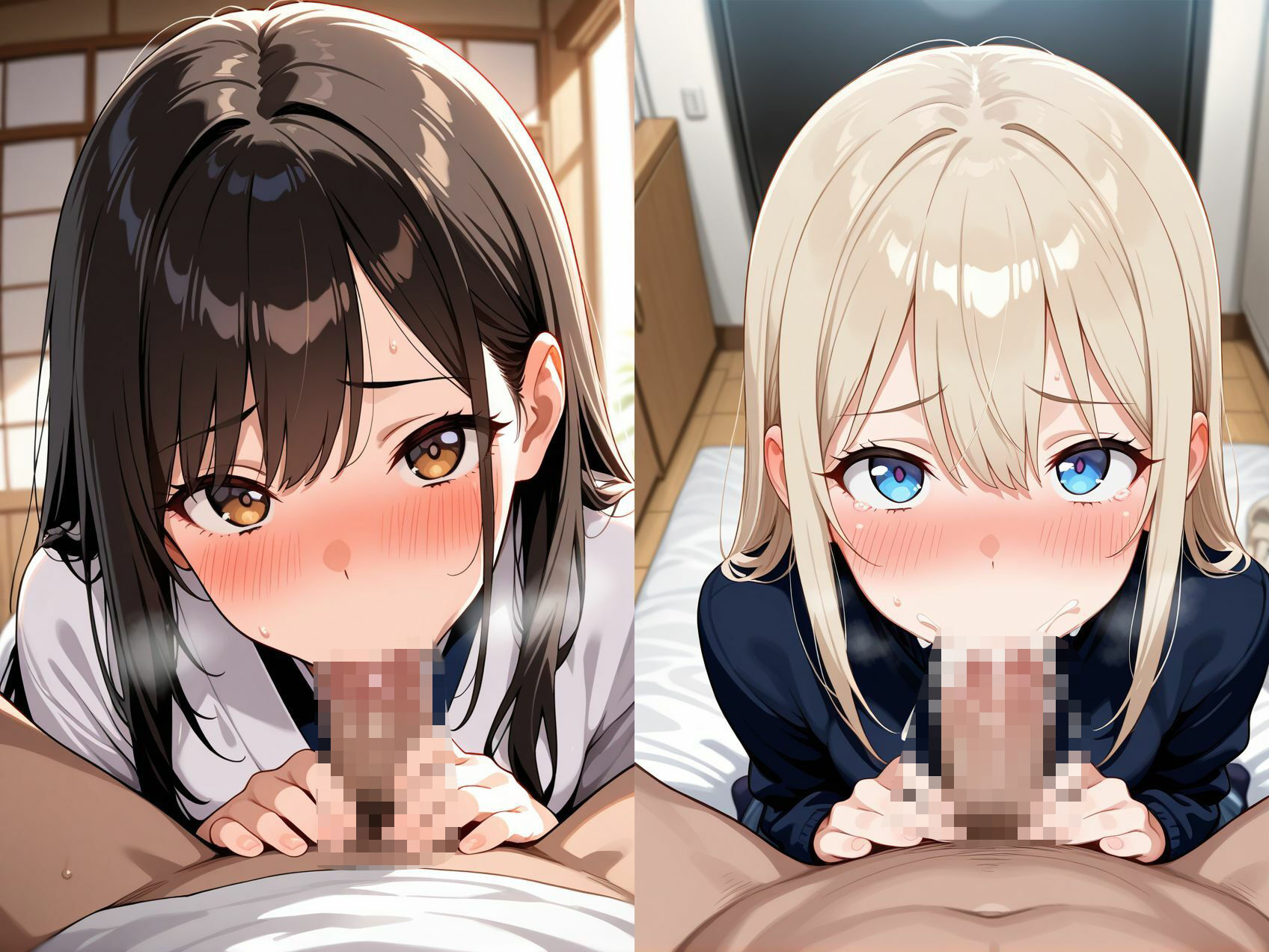 女子校生  羞恥の性交特訓NTR！〜彼氏のためにやりまくる！！〜 - サンプル画像 3