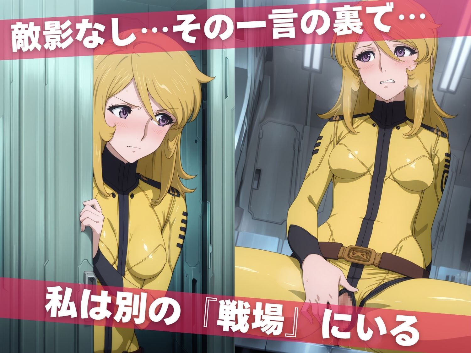 オナニー覗かれ寝取られて  宇宙戦艦ヤ●ト 〜 宇宙編 〜 おじさんに暴かれた秘密 - サンプル画像 2