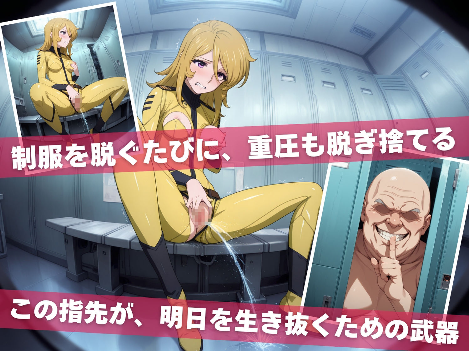 オナニー覗かれ寝取られて  宇宙戦艦ヤ●ト 〜 宇宙編 〜 おじさんに暴かれた秘密 - サンプル画像 3