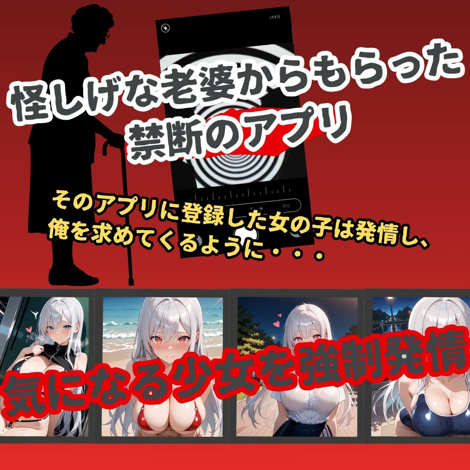 女子校生催●即堕ち〜上坂ありさ編〜 - サンプル画像 1