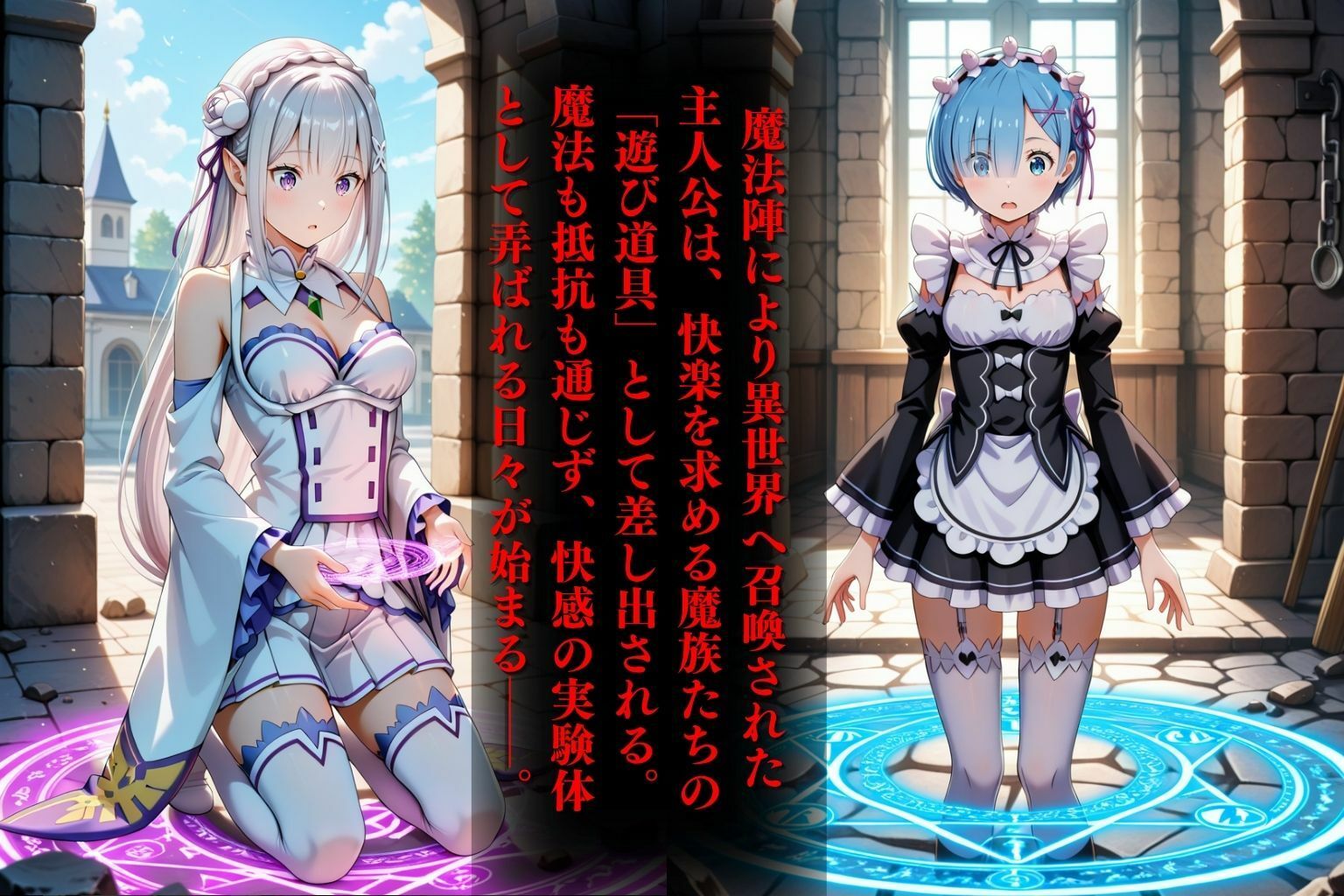 異世界に転生した私を魔族達は遊び道具と呼んだ‐ Re.ゼロから始める○世界生活‐ - サンプル画像 1