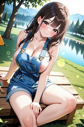 ソロキャン女子のアウトドアオナニー 〜無人テントはイキ放題〜 - サンプル画像 1