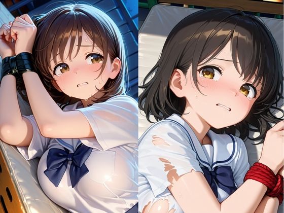 性虐学園性指導  〜夏の特別補習、体育倉庫に監禁されて〜 - サンプル画像 3
