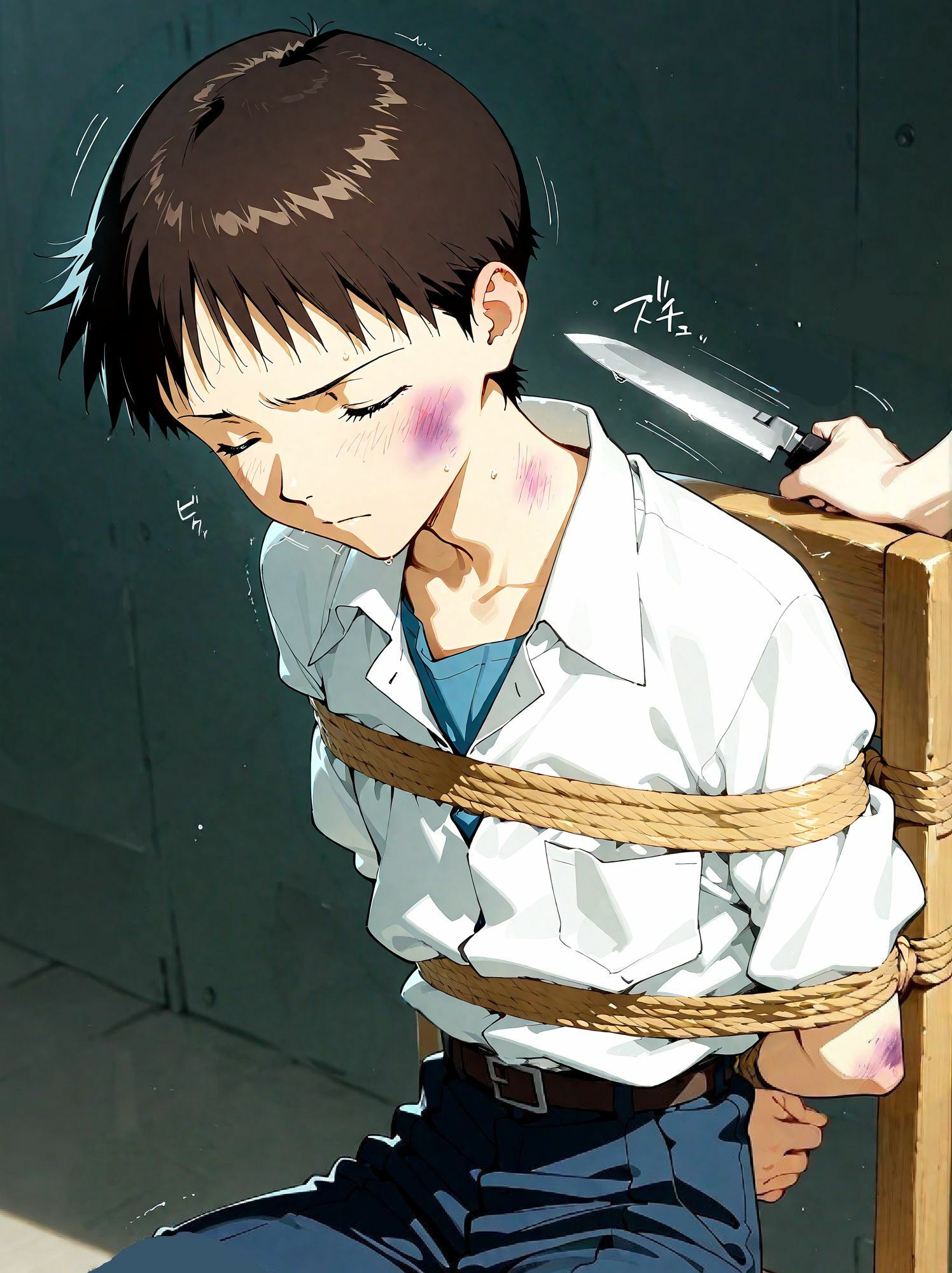 滅茶苦茶！葛城ミ〇ト - サンプル画像 1