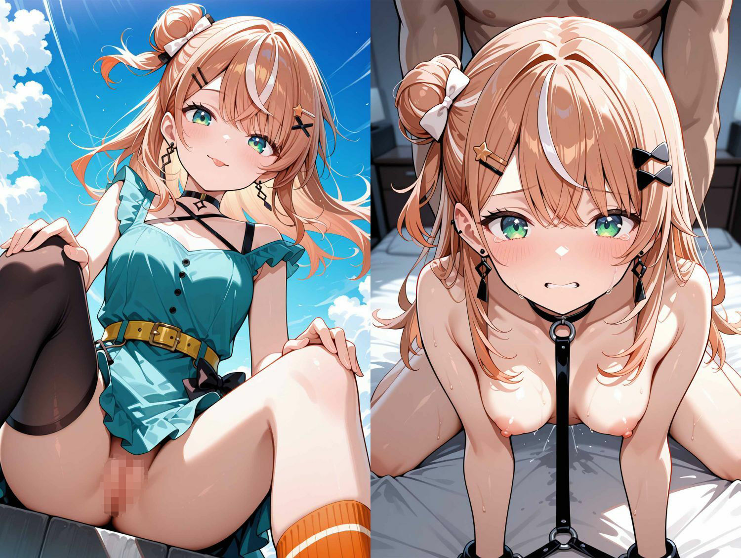 性欲処理のオモチャにされるりかしぃ - サンプル画像 1