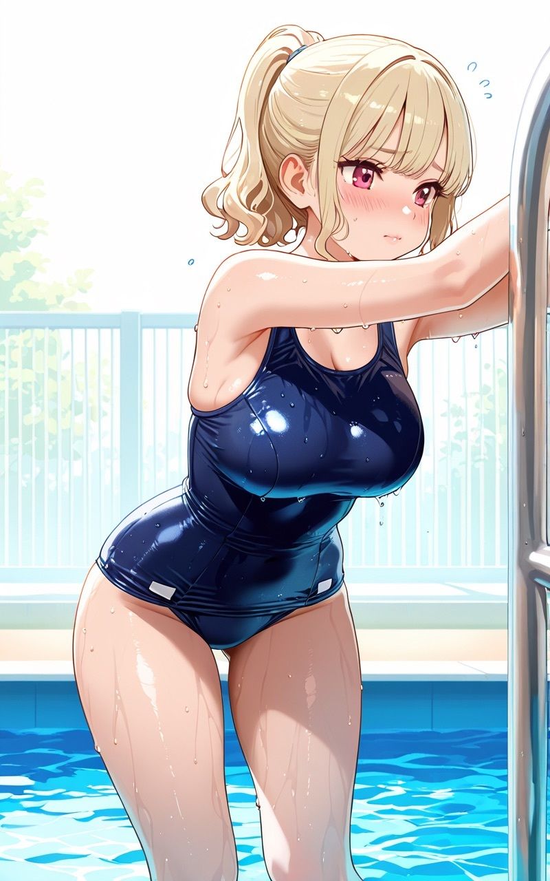 エッチな女の子たちとスク水ブルマのまま汗だくH - サンプル画像 1