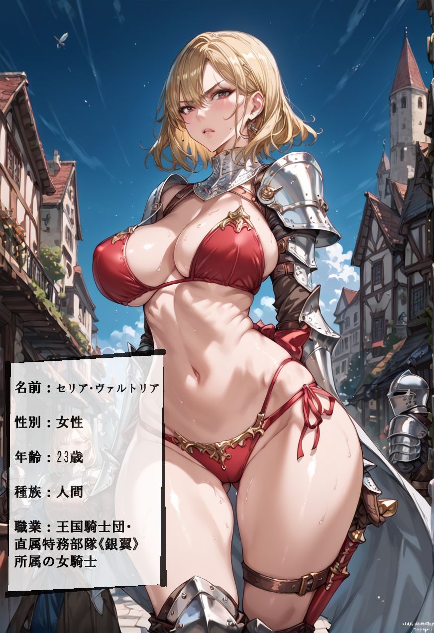 亡国の女たち 女騎士編 - サンプル画像 4