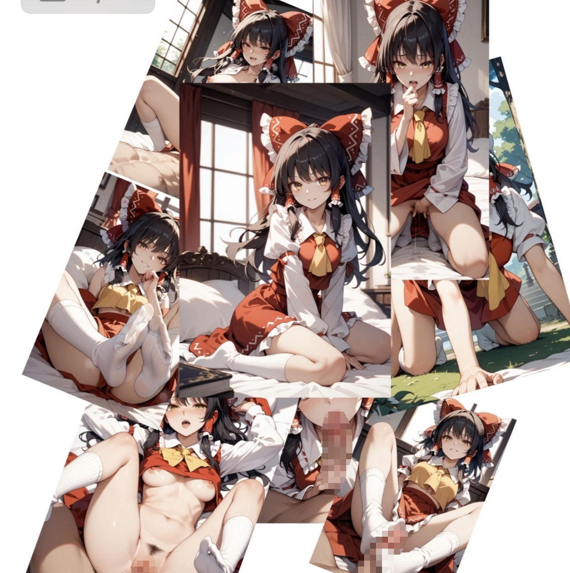 幻想郷淫華絵巻 -霊夢・咲夜・鈴仙・アリス- - サンプル画像 6