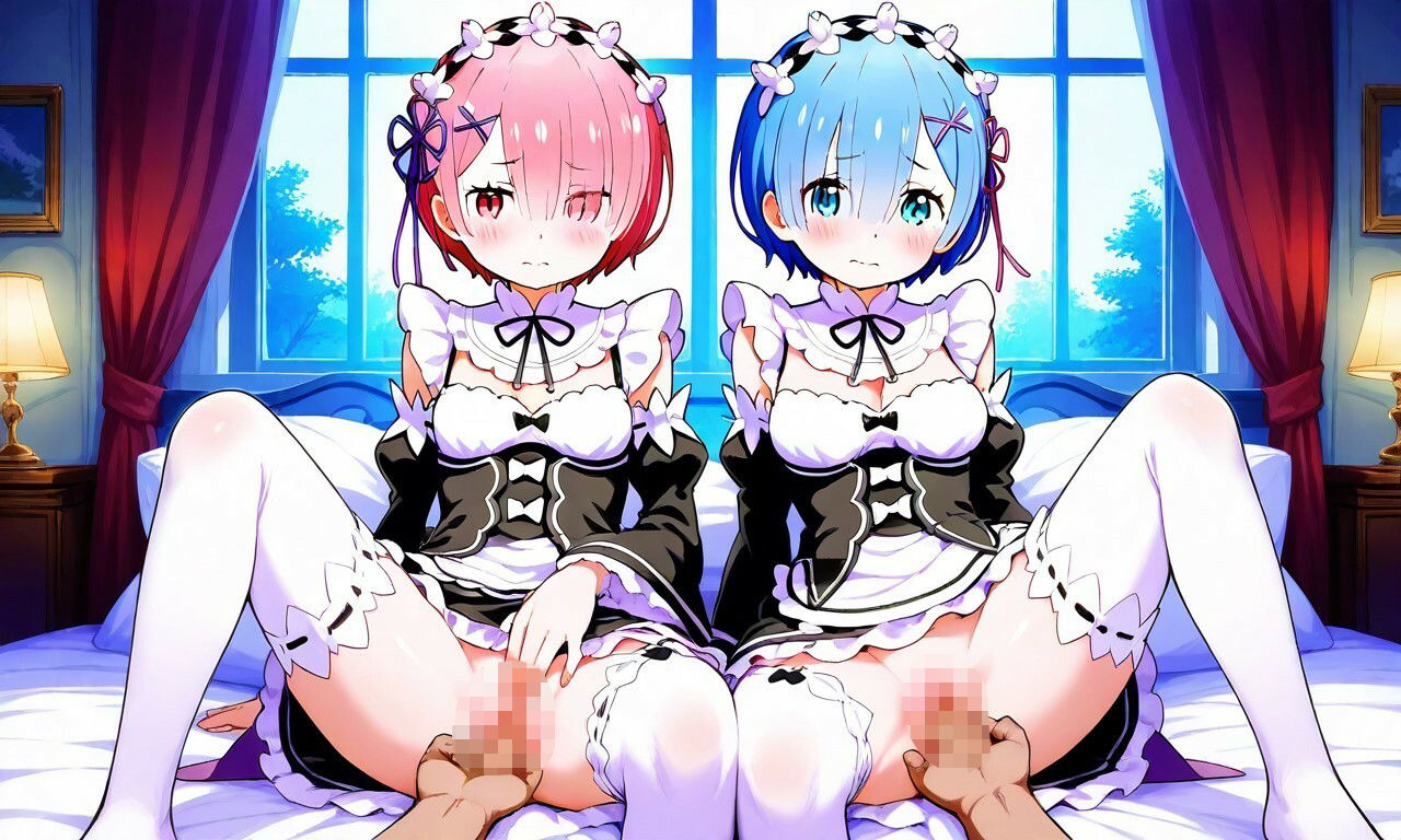 美少女メイド姉妹とのエチエチ生活 - サンプル画像 4