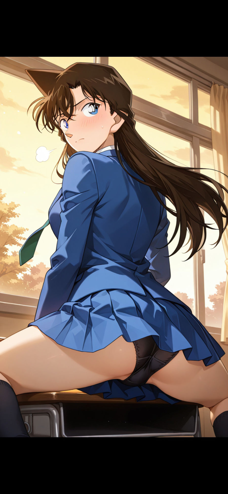 名◯偵コナン！毛利蘭！？高品質パンチラコレクション - サンプル画像 7