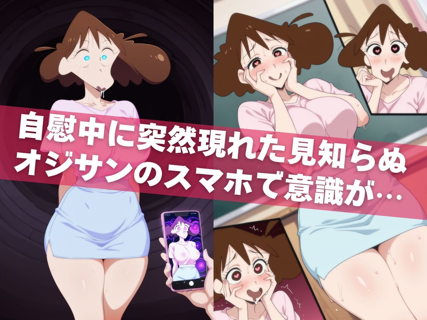 オナニー覗かれ、寝取られて  クレヨンし●ちゃん 〜 学校編 〜 おじさんに暴かれた秘密 - サンプル画像 4