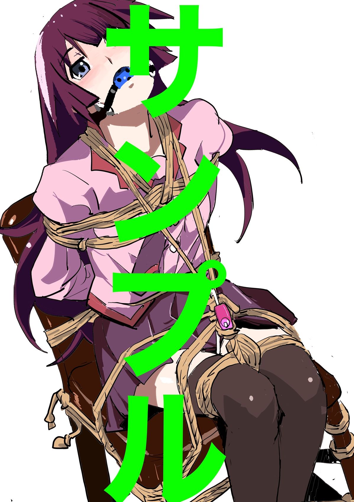 戦場ヶ原ひたぎSM緊縛画集5 - サンプル画像 1