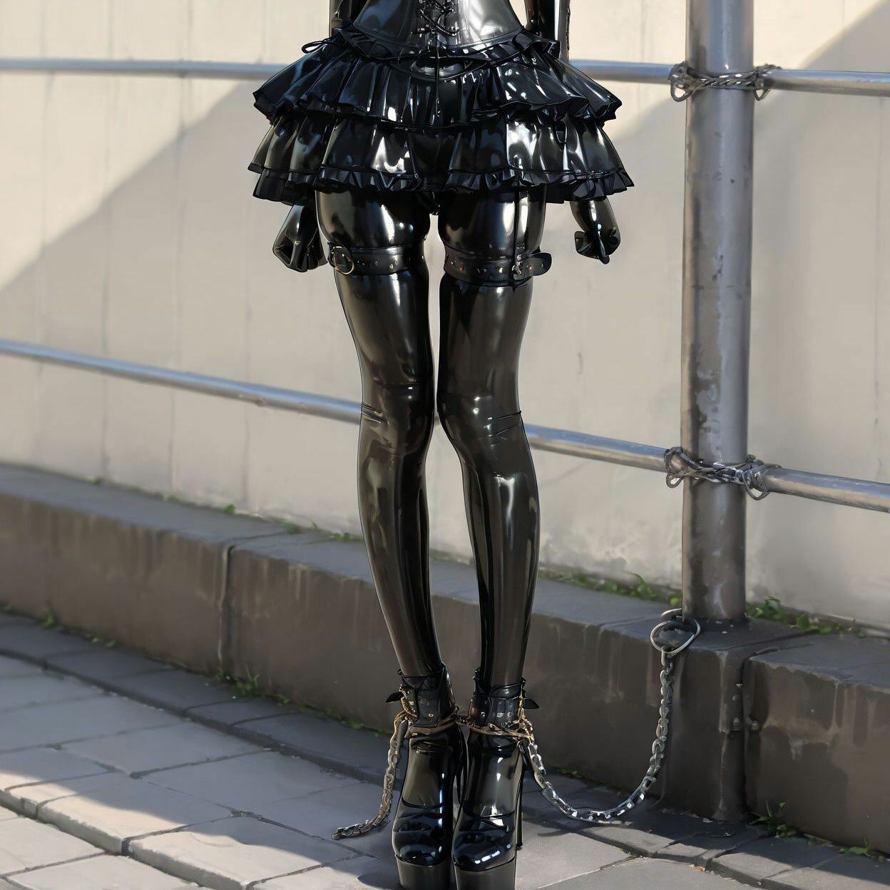 【190枚】ラバードールとして過ごす金髪少女の恥辱にまみれた日常 - サンプル画像 3