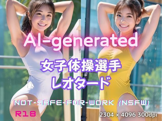 AIコスプレ写真集「女子体操選手レオタード」グラビア