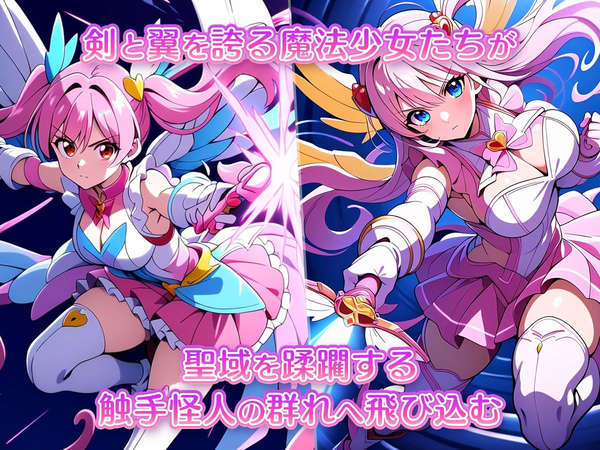 魔法少女ヴァルキリア 触手を祓う光翔の宝具 - サンプル画像 1
