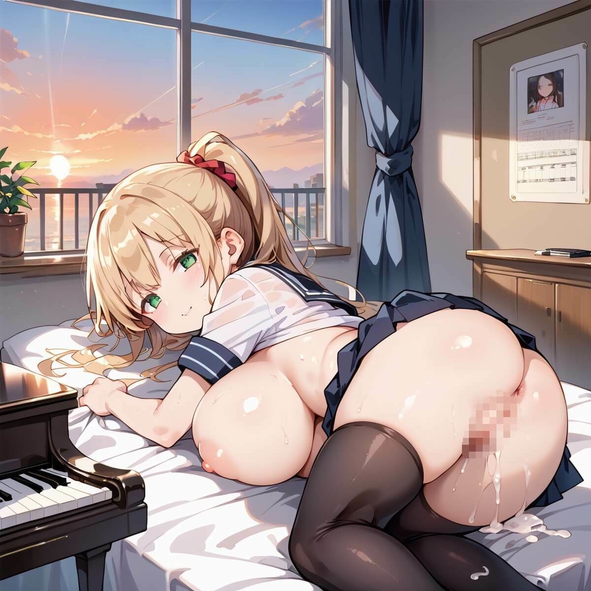 夕焼けに染まる君が眩しくて4【230枚】 - サンプル画像 8