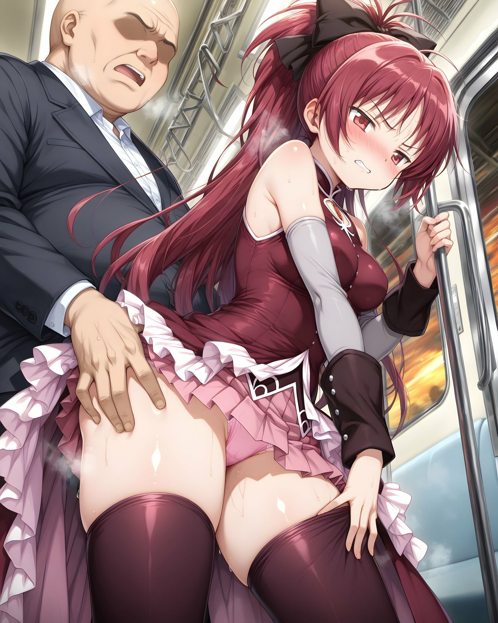 魔法少女5名の痴●被害 - サンプル画像 2