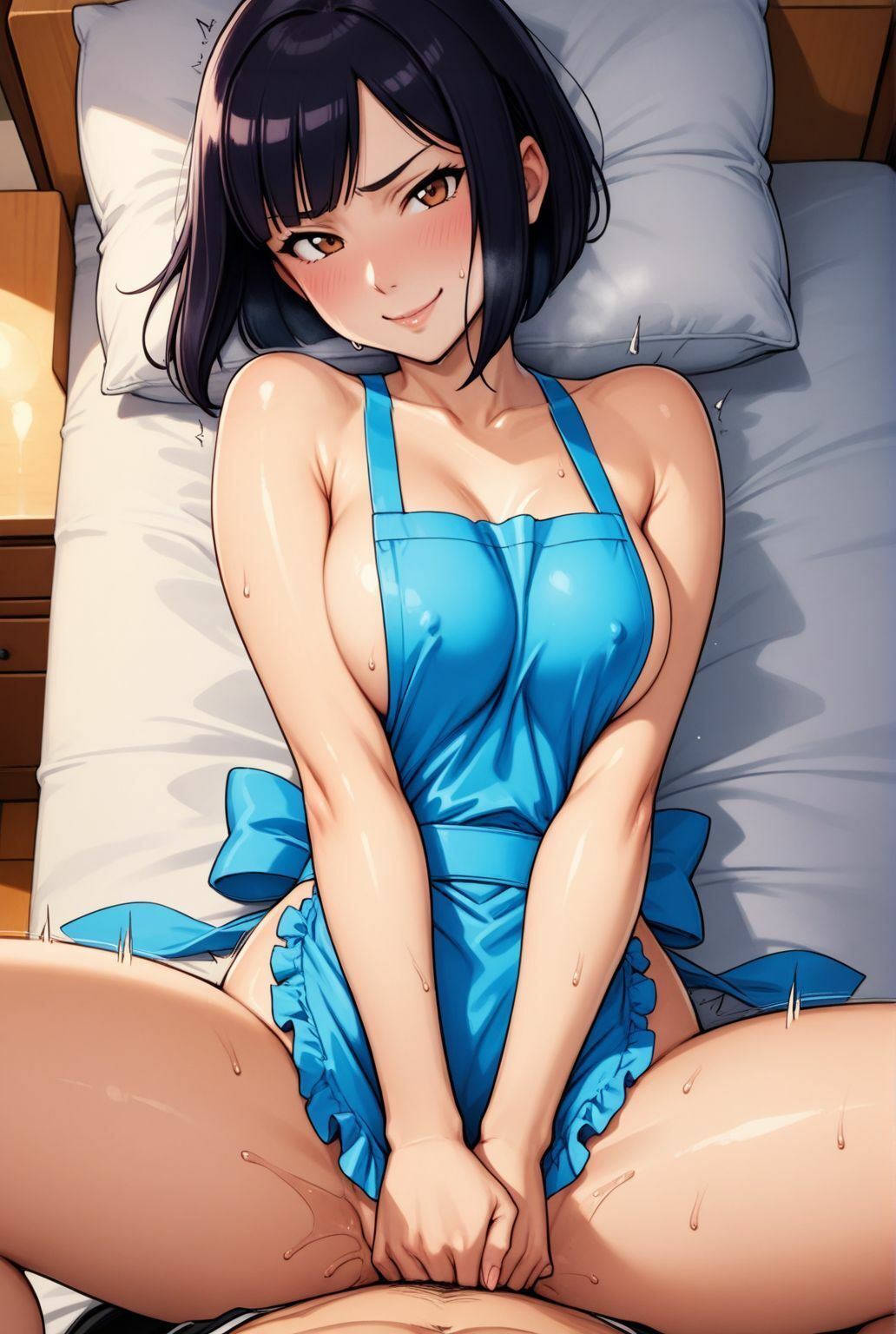 義母の誘惑〜素肌にエプロン、秘密の時間〜 - サンプル画像 7