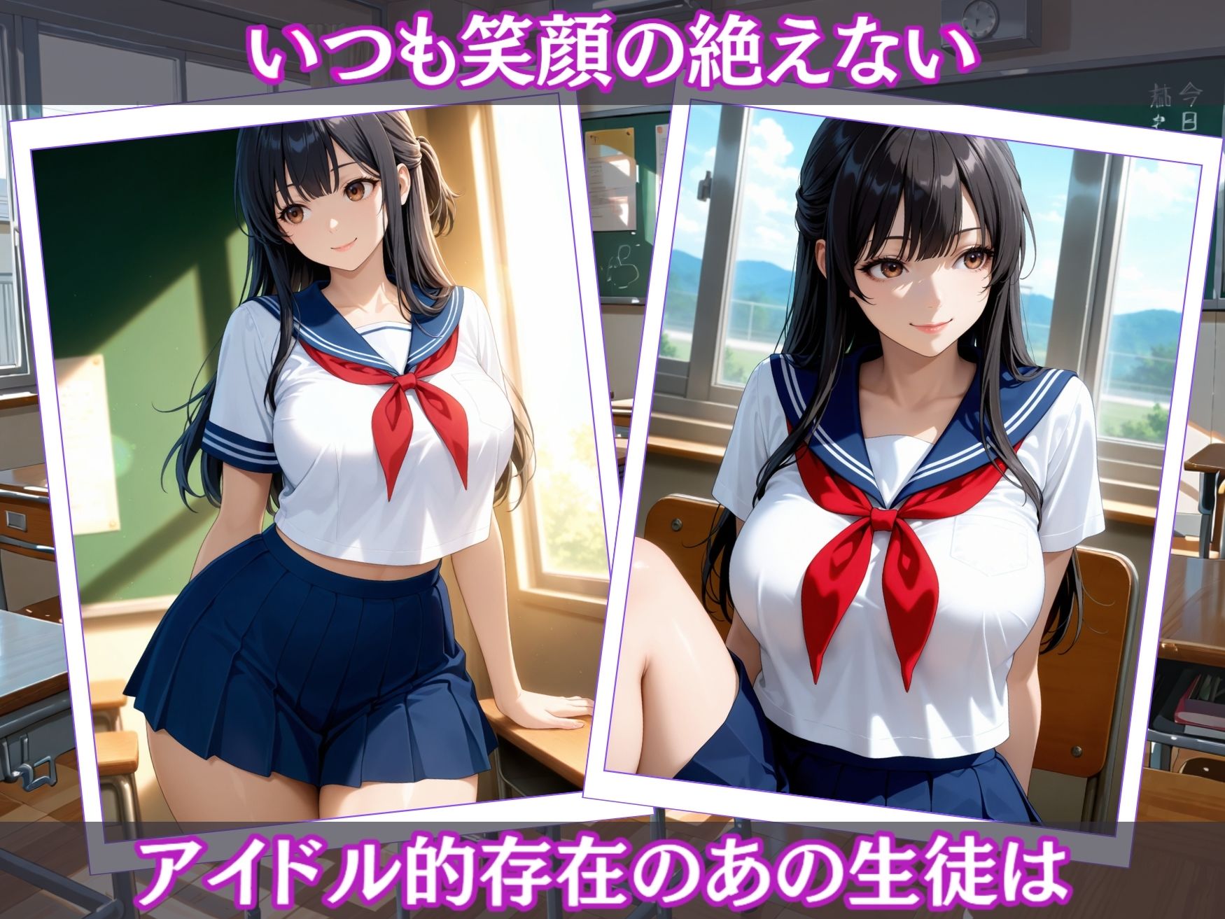 教師の逆襲〜わからせ調教 ハーフアップ編 - サンプル画像 1