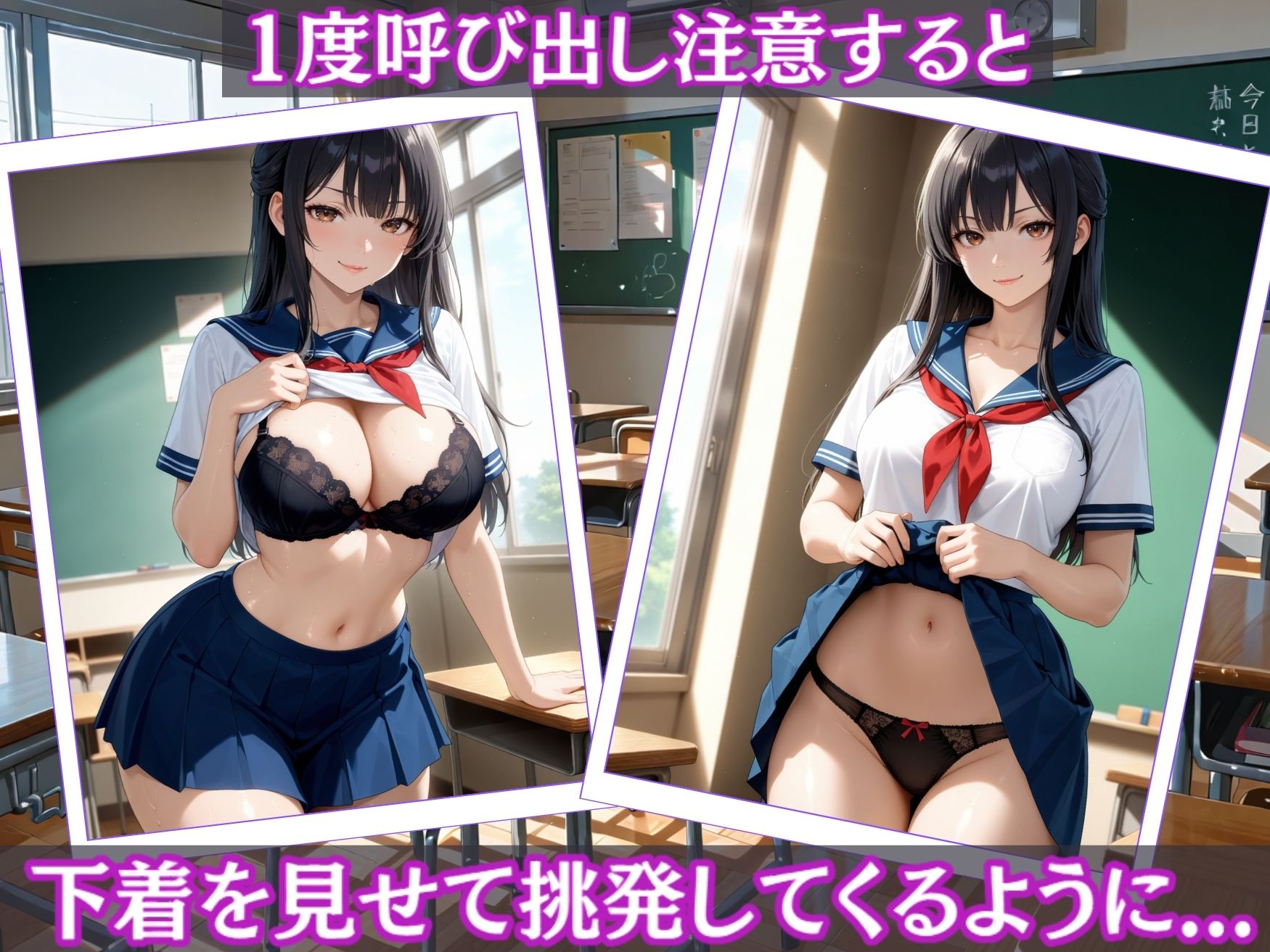 教師の逆襲〜わからせ調教 ハーフアップ編 - サンプル画像 3